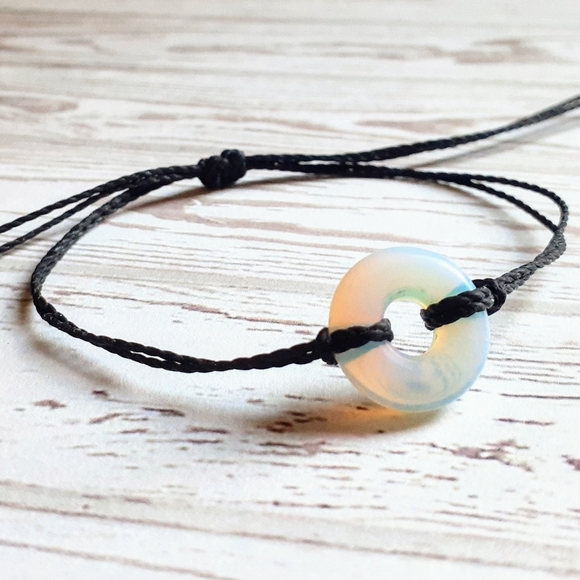 Jewelry - Opalite Donut Gemstone Bracelet
